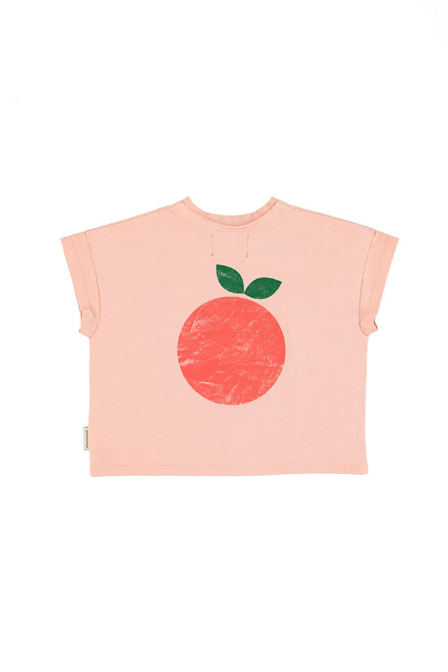 Piupiuchick - T shirt rosa stampa "Stay fresh"