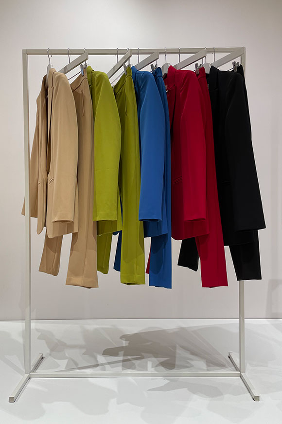 Kontatto - Pistachio jacket in technical fabric