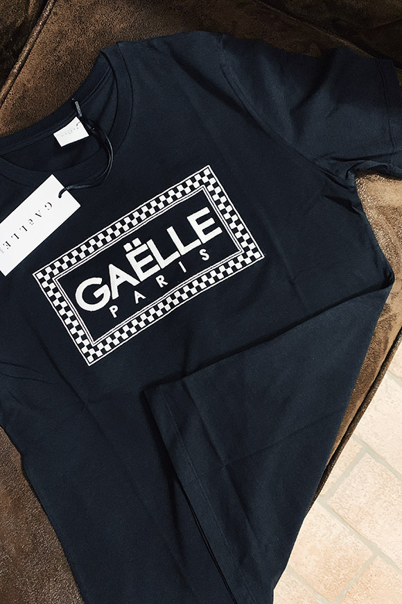 Gaelle - Versace black t shirt
