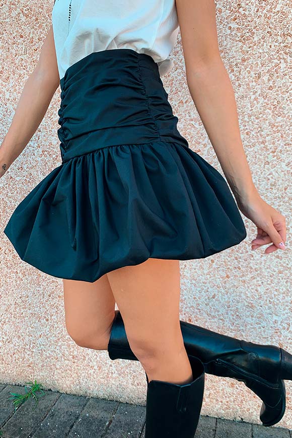 Dixie - Black puffball skirt