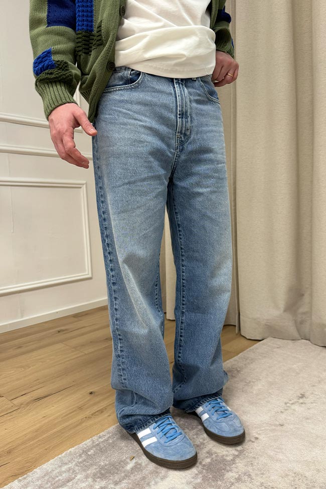 Cycle - Jeans super wide leg eco lavaggio medio