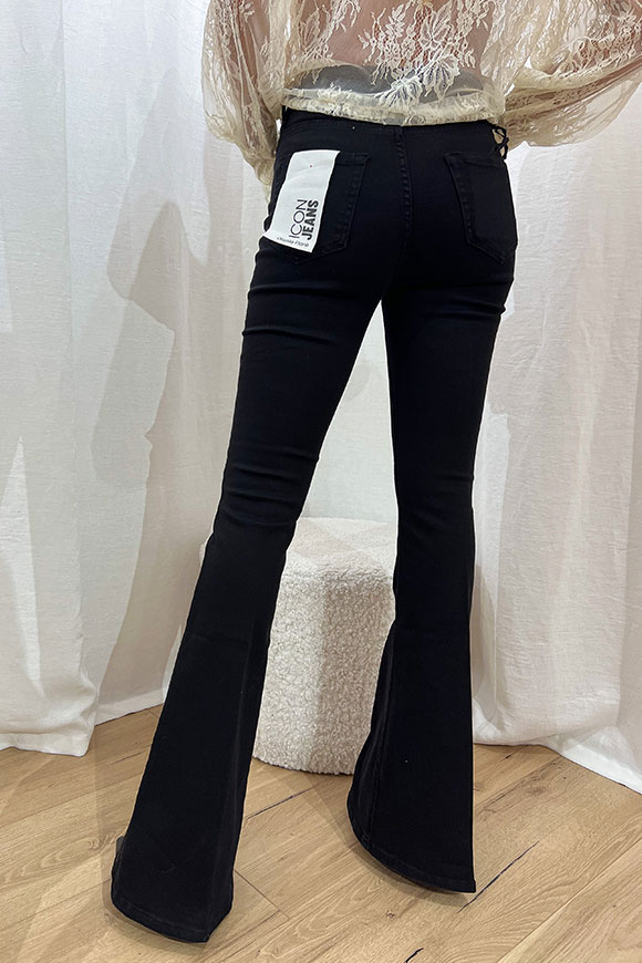 Vicolo - Jeans "Gisele" nero a zampa
