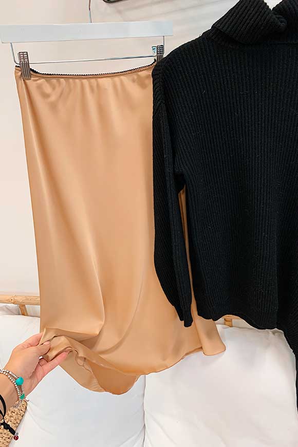 Vicolo - Phard longuette skirt in satin