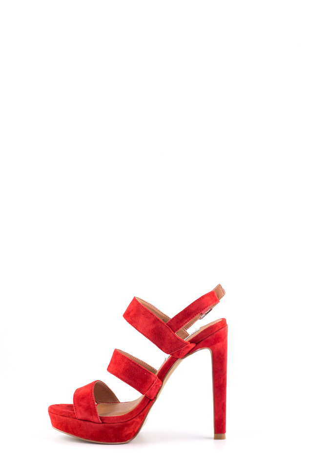 Steve Madden - Red sandals with bands Glam