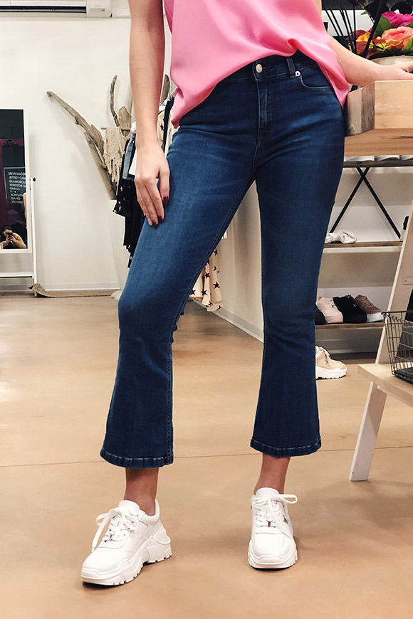 Vicolo - Blue short legged jeans
