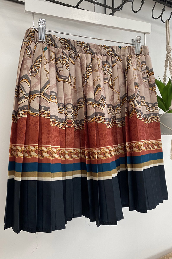 Vicolo - Pleated fantasy skirt