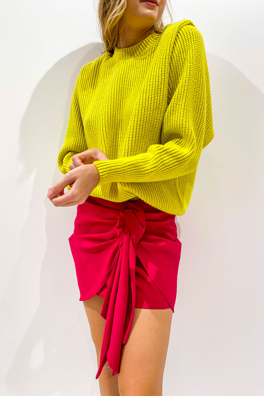 Vicolo - Yellow box sweater