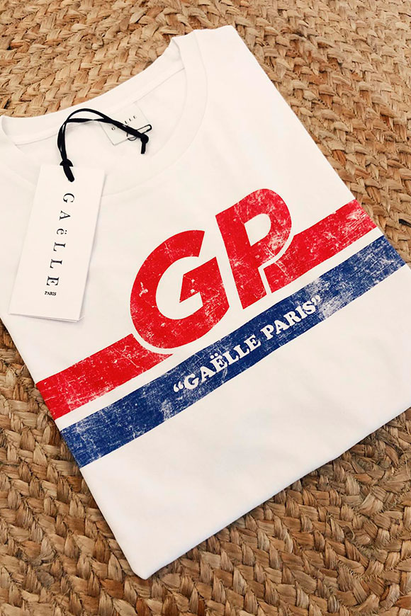 Gaelle - T shirt bianca GP