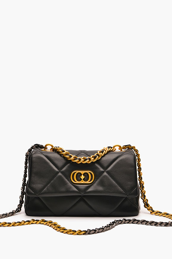 La Carrie - Stephy black hand-quilted bag