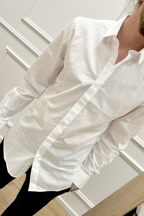 Antony Morato - Camicia bianca "London" slim fit puro cotone