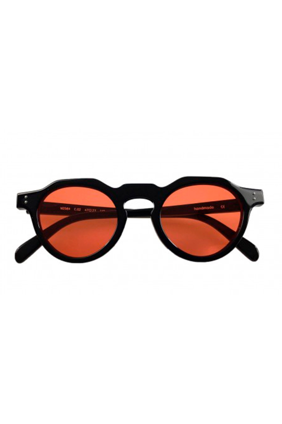 Leziff - California Red Black Glasses
