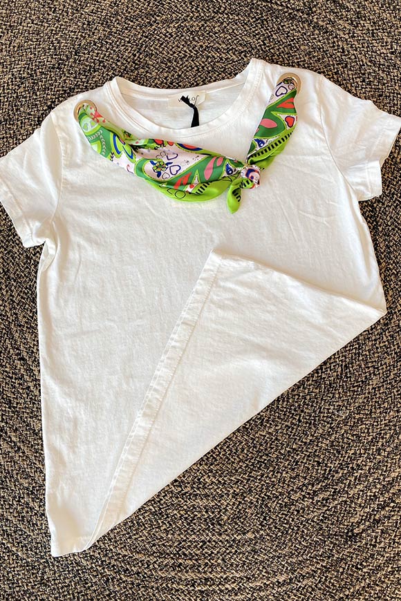 Vicolo - T shirt with knot scarf n.11