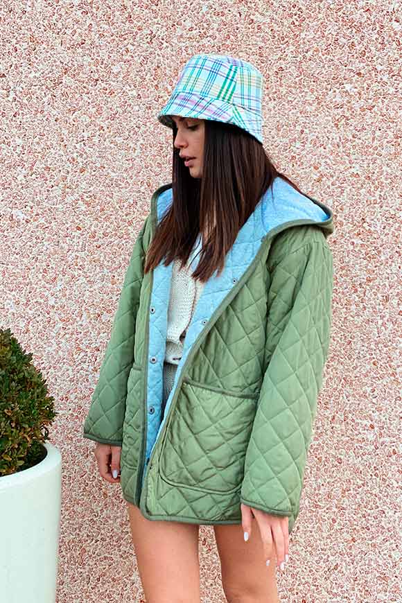 Dixie - Sage green quilted jacket