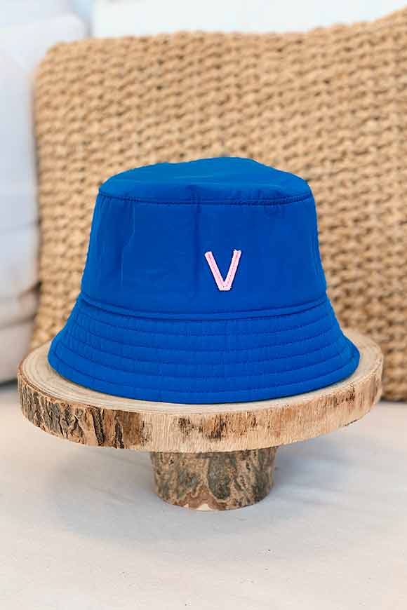 Vicolo - Cappello pescatora blu royal