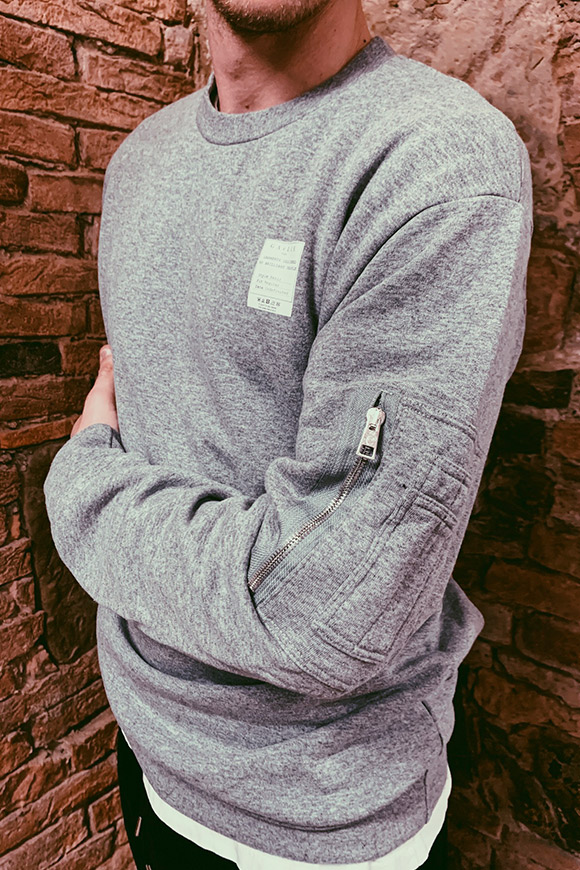 Gaelle - Grey basic sweatshirt