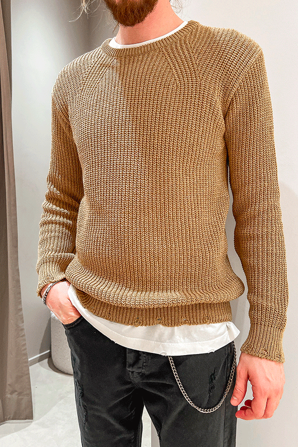 Block Eleven - English knit caramel sweater
