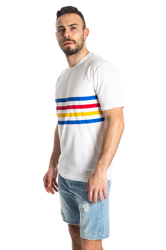 Minimum - Striped Lapis T-shirt