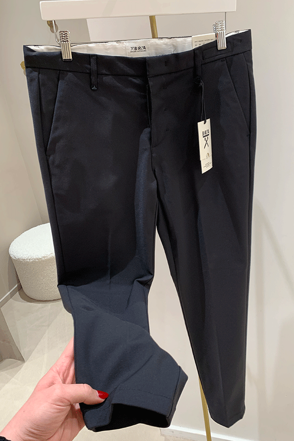 Berna - Black slim tailored trousers