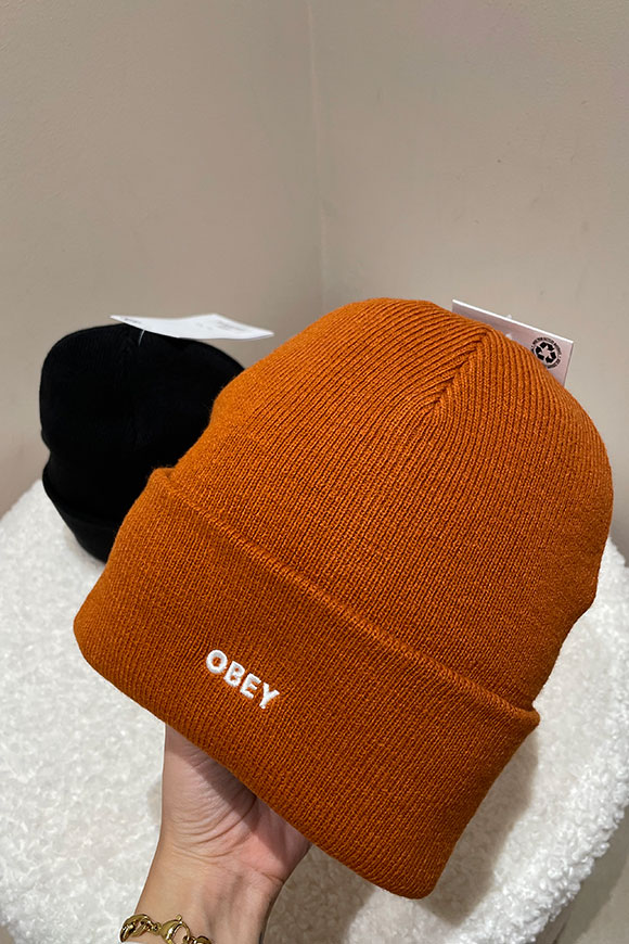 Obey - Basic pumpkin hat with logo embroidery
