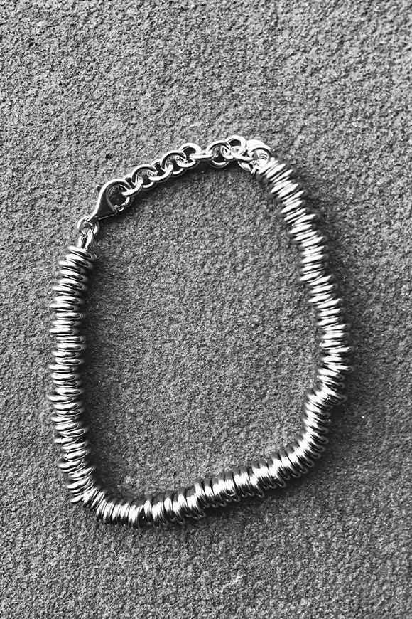 Calibro Shop - Silver mesh bracelet