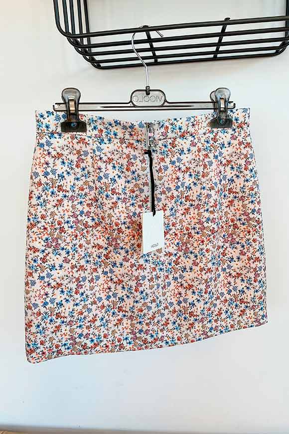 Vicolo - Pastel floral buttercup pencil skirt