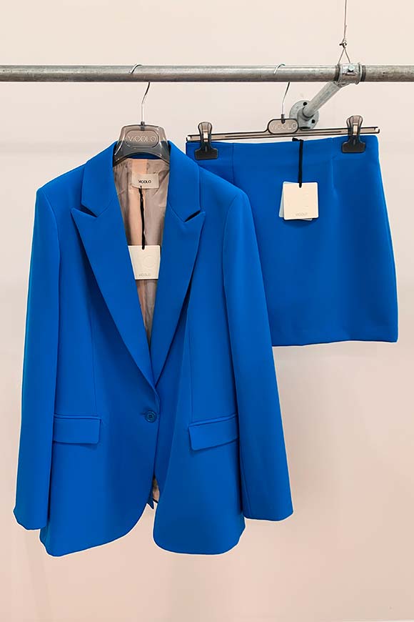 Vicolo - Single-breasted blue jacket