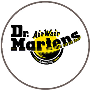 Logo marca abbigliamento Dr Martens