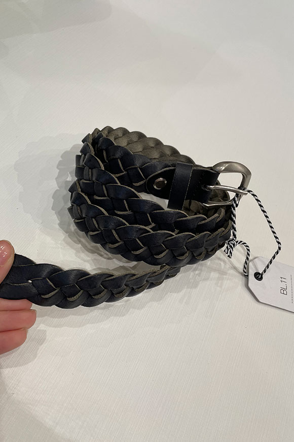 Block Eleven - Black braided belt