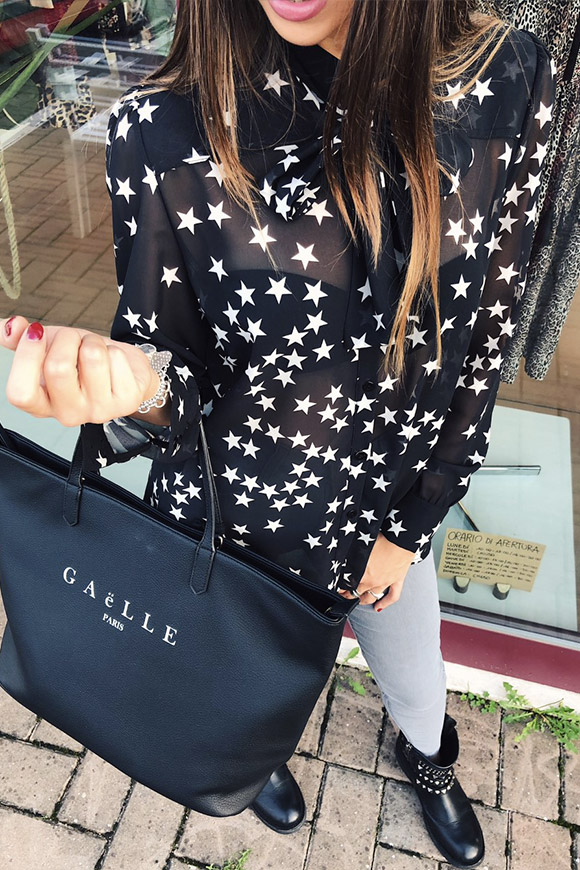 Vicolo - Soft blouse with stars