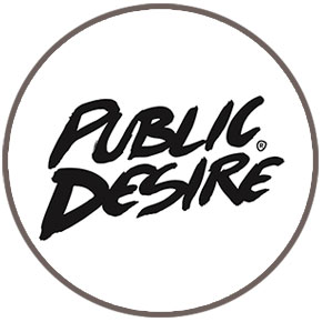 Logo marca abbigliamento Public Desire