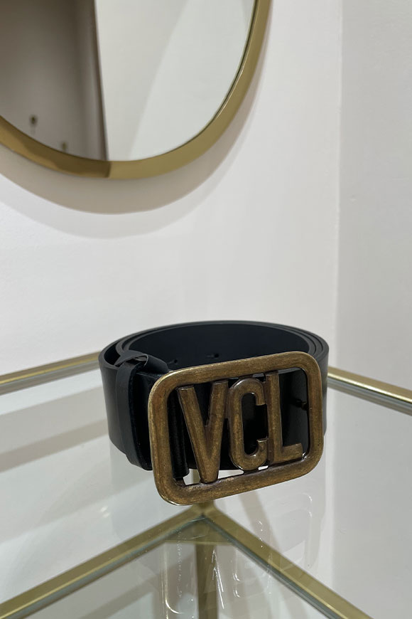 Vicolo - VCL Black leather belt
