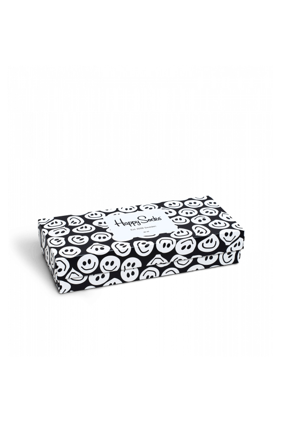 Happy Socks - Confezione regalo calze black&white