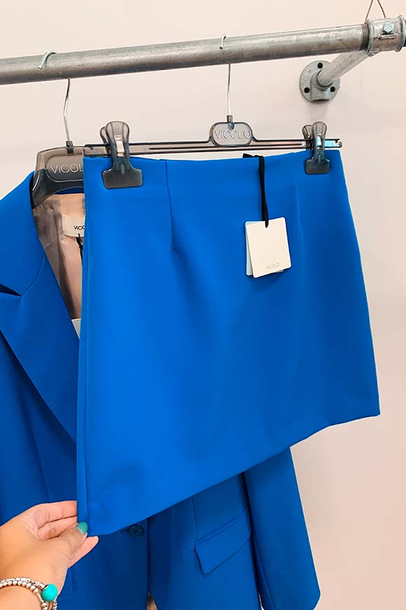 Vicolo - Blue pencil skirt