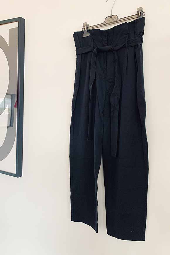 Vicolo - Black oversized trousers