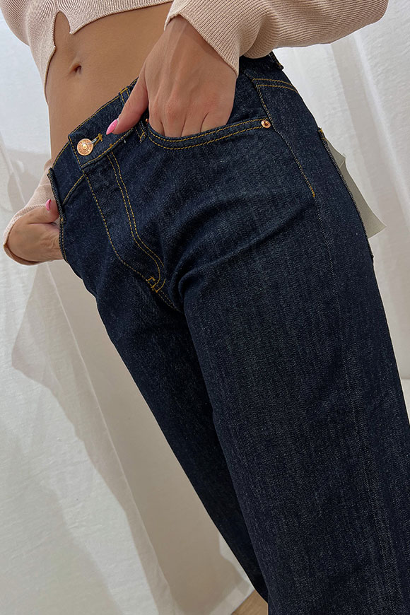 Vicolo - Jeans "Alex" lavaggio scuro con risvolto