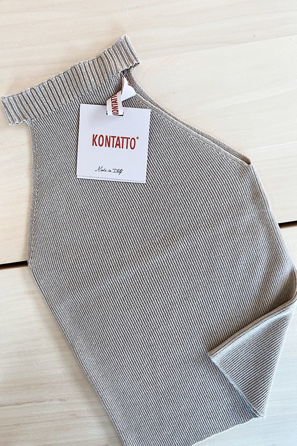 Kontatto - Ribbed American sand top