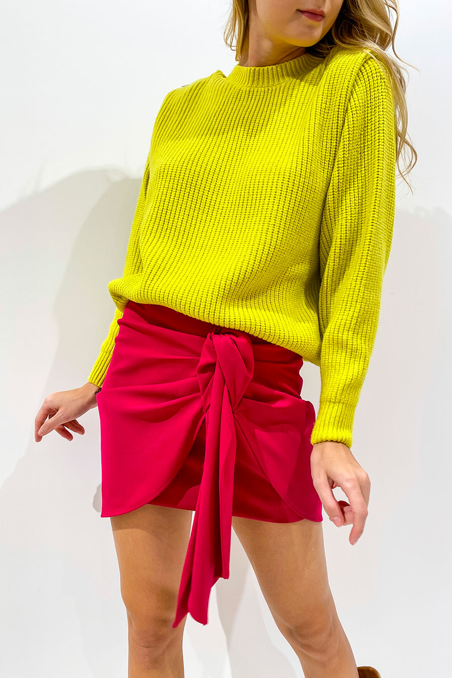 Vicolo - Yellow box sweater