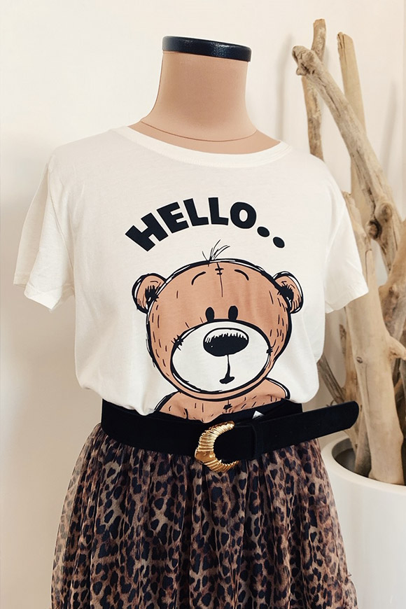 Vicolo - T-shirt front / back teddy bear
