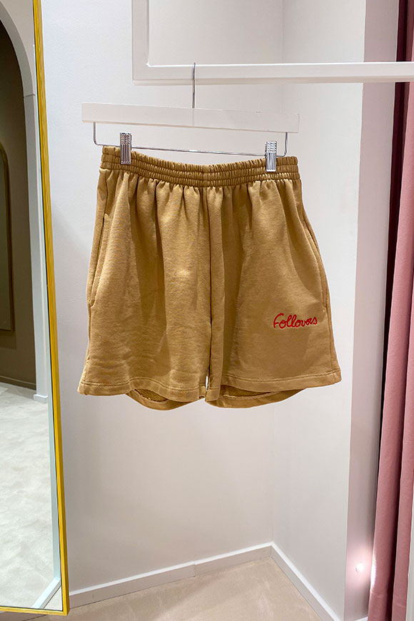 Follovers - Kendall camel shorts