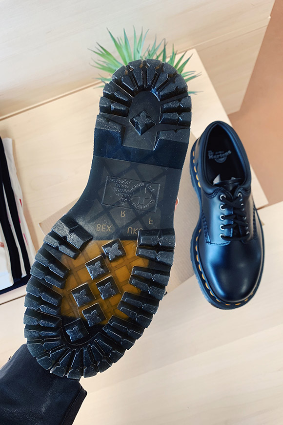 Dr Martens - Black lace-up shoes Quuad Platform