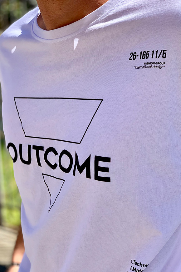 Gianni Lupo - Outcome white T shirt with print