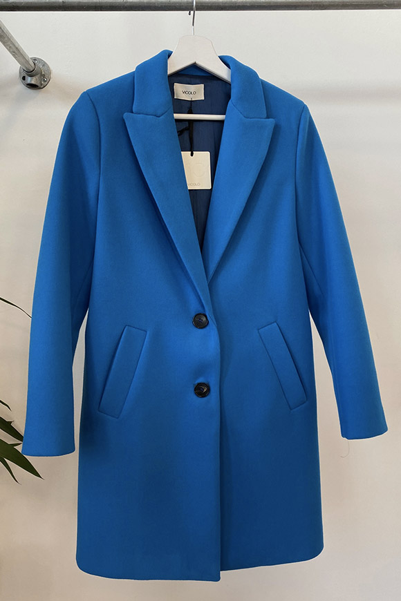 Vicolo - Structured blue coat