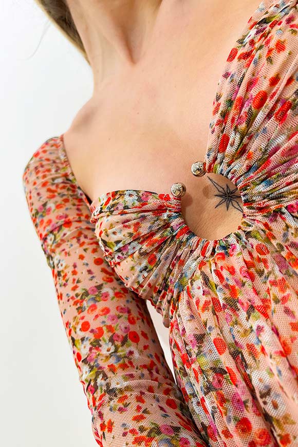 Aniye By - Floral print Nina tulle dress