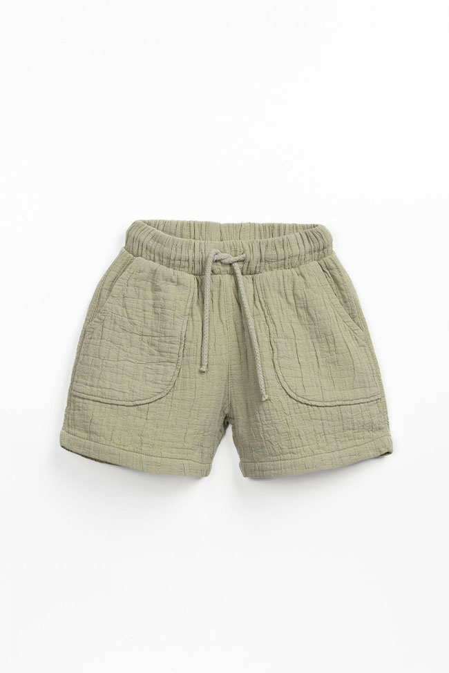 Play Up - Pantaloncino cachi con coulisse
