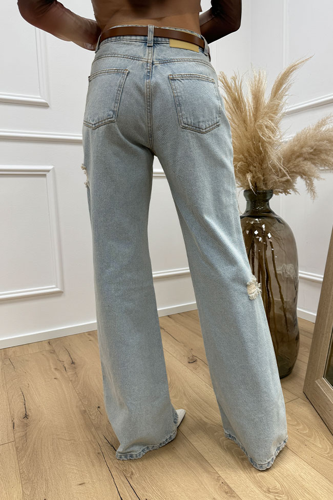 Haveone - Jeans Tokyo lavaggio chiaro con rotture