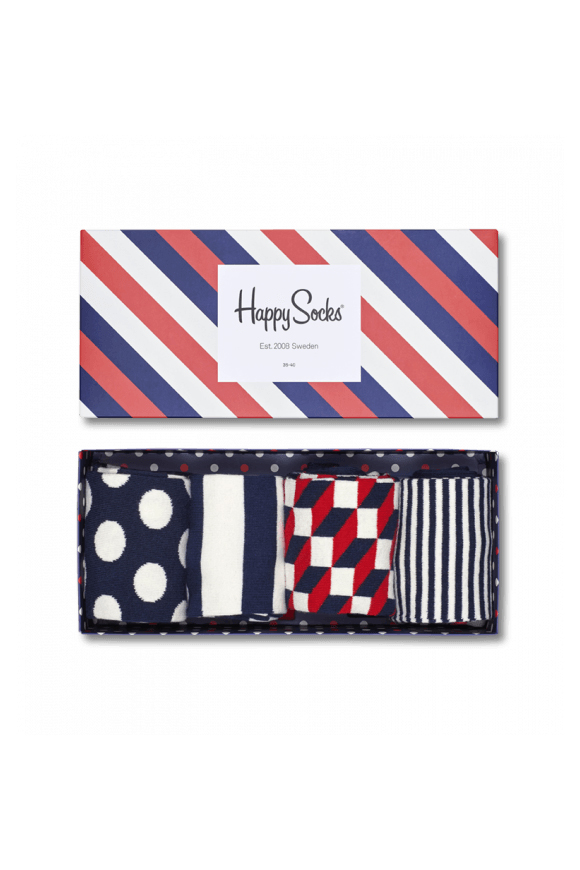 Happy Socks - Confezione regalo calze stripe