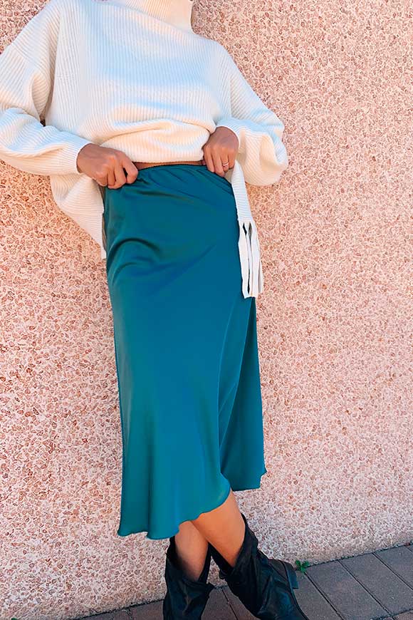 Vicolo - Phard longuette skirt in satin