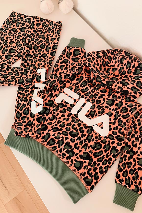 Fila - Leopard leggings with side logo Child
