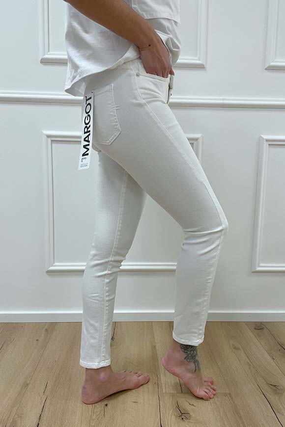 Vicolo - Jeans Margot skinny bianco