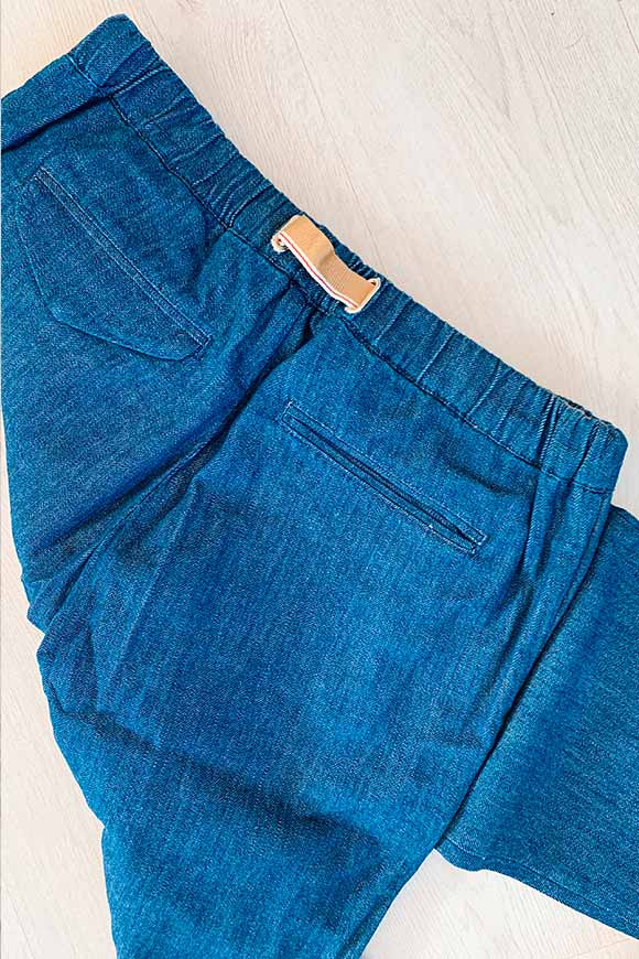 White Sand - Dark blue jeans trousers